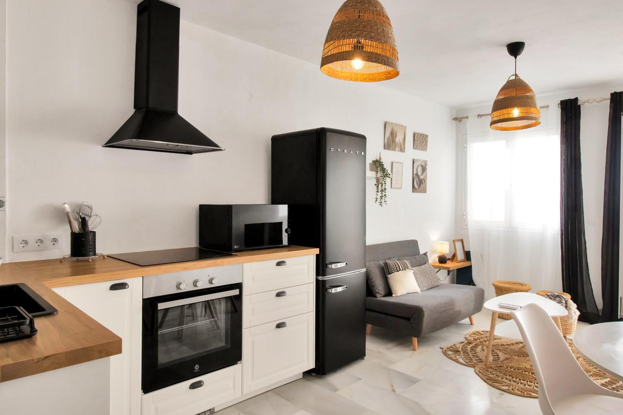 Duplex Estilo Boho Con Increible Terraza Y Vistas Al Mar En Estepona - Las Abejeras 609 Daire Dış mekan fotoğraf